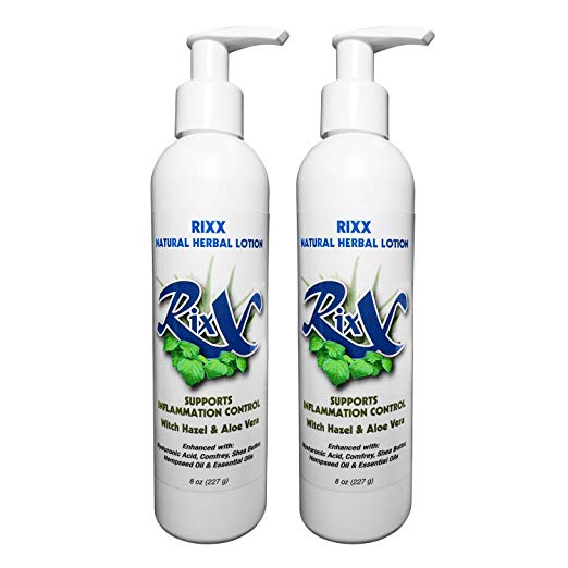 Rixx Natural Herbal Lotion with Essential oils Moisturizing and Soothing
